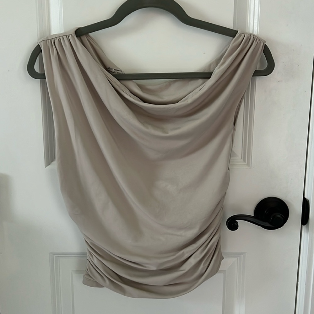 Abercrombie & Fitch Draped Tank Top